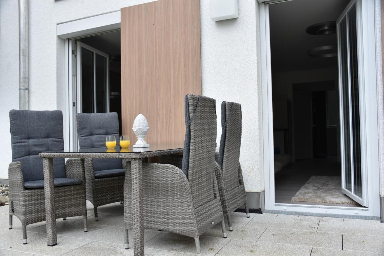 Apartamento Antike & Modern Deluxe 2 Mit Terrasse Leipheim Exterior foto