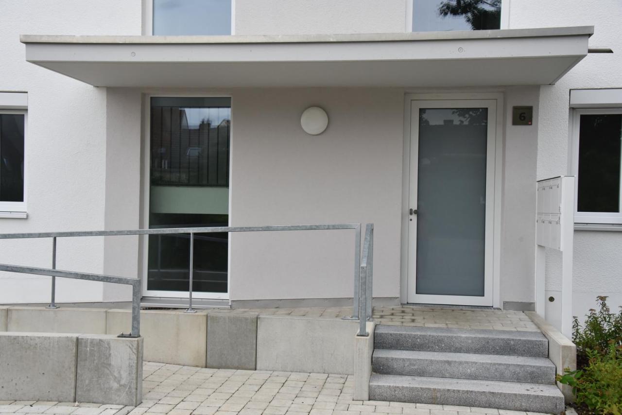 Apartamento Antike & Modern Deluxe 2 Mit Terrasse Leipheim Exterior foto