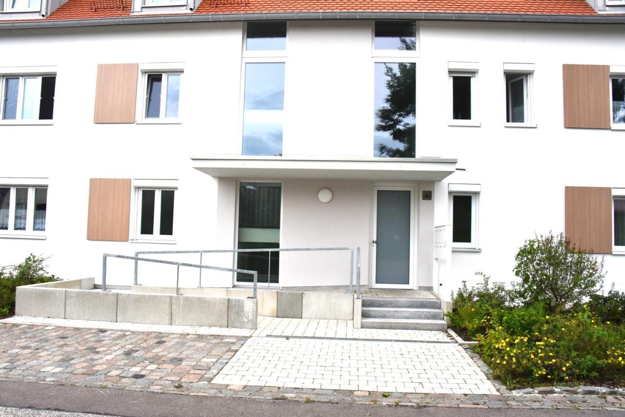 Apartamento Antike & Modern Deluxe 2 Mit Terrasse Leipheim Exterior foto
